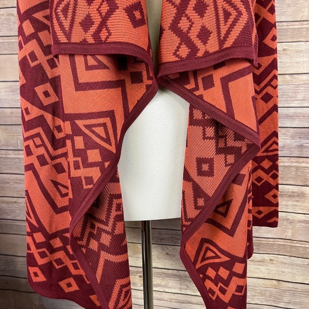 Staring At Stars Medium Array Aztec Cardigan Boho - image 4